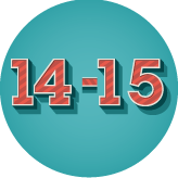 14-15 лет