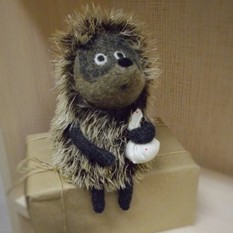 Интерьерная игрушка Ёжик в тумане