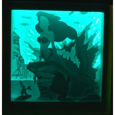 Ночник-lightbox Русалочка Ариэль