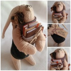 Игрушка Заюшка-учительница