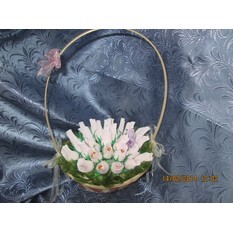 Корзина с розами