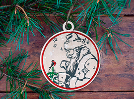 Елочная игрушка Дед Мороз