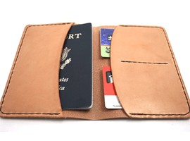 Кожаный чехол для паспорта своими руками