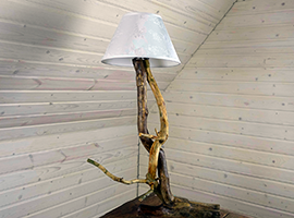 Настольная лампа из дерева своими руками: 68 фото