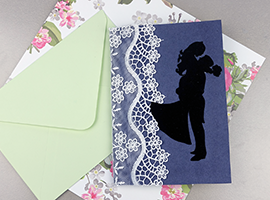 Приглашение на свадьбу Пара