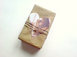 Упаковываем подарок для любимых