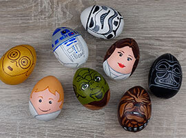 Пасхальные яйца Звездные войны