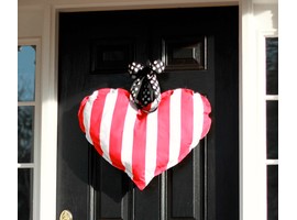 Сердечко на входную дверь