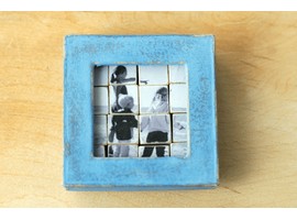 Фотопазл из деревянных кубиков