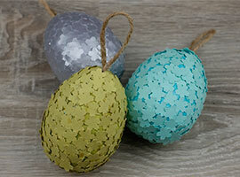 Декоративные пасхальные яйца