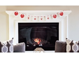 Гирлянда к Дню святого Валентина