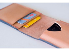 Кожаный кошелек-чехол для iPhone своими руками