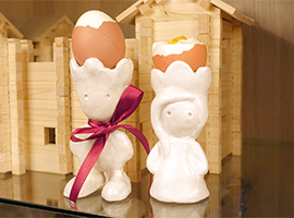 Подставка-человечек для яиц