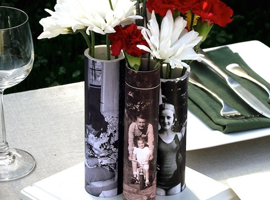 Вазы с фотографиями