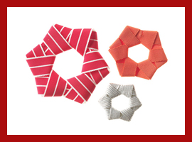 Звезды из ленточек