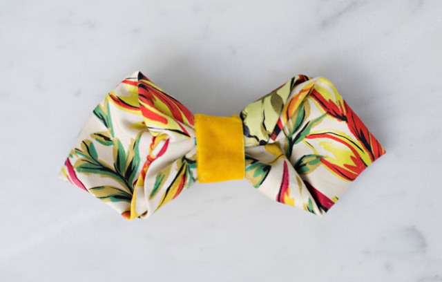 мастер-класс по изготовлению галстуков-бабочек