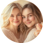 Взрослой дочери